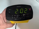 Vintage Sony Dream Machine Gold Am/fm Alarm Clock Radio ICF-C111. Fixed Price $16.99.