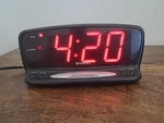 Sharp Led Alarm Clock Jumbo Display Model No. SPC1221. Fixed Price $15.99.