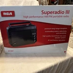 Rca RP7887C Superadio 3 Portable Long Range Am/fm Tested. Fixed Price $68.58.