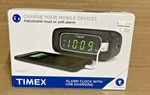 New Timex Alarm Clock With Usb Phone Charging Battery Backup Led Display Nib. Fixed Price $24.99.