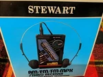 Vintage Radio Steward Mpx Portable Receiver Am-fm Tested. Fixed Price $10.21.
