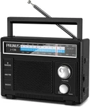 Prunus J-136 Portable Am Fm Radio With Best Reception,d Battery Black. Fixed Price $28.41.