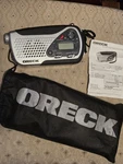 Oreck - Vintage Emergency Hand Crank & Battery Radio Flashlight Works!. Fixed Price $17.99.