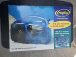 Freeplay Self Powered Am/fm Radio Solar Crank Clear New. Fixed Price $39.50.