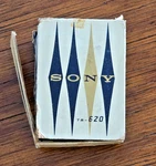 Sony Vintage TR-620 Six Transistor Radio With Handstrap Japan Blue Box. Fixed Price $148.88.