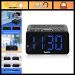Multi-color Digital Alarm Clock Radio Am/fm, 1.4 Led Display, Sleep Timer,. Fixed Price $51.99.