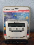 New Midland WR-120 Emergency Weather Alert Radio With Alarm Clock White. Fixed Price $40.00.