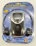 Vintage New Am/fm Sports Radio Model PR-37 By Lenoxx Sound Speaker & Headphones. Fixed Price $21.95.