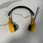 Radio Shack Sport Am/fm Stereo Mate Headset Yellow - Tested Working. Fixed Price $38.50.