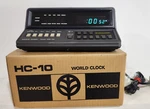 HC-10 Kenwood World Clock Original Box Matching Serial Numbers Rare Working. Fixed Price $549.99.