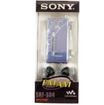 Radio Sony SRF-S84 Fm/am Super Compact Walkman Analogue Tuner-blue. Fixed Price $89.00.