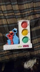 Sesame Street Elmo Cookie Monster Toddler Kid Stop Light Alarm Clock 2015 Tested. Fixed Price $29.99.