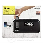New Ihome Kineta Alarm Clock Fm Radio Bluetooth K-cell Usb Charging Dock IKN95. Fixed Price $59.95.