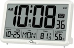 Auto Set Digital Alarm Clock With Large Display & 8 Time Zones For Home Office. Fixed Price $54.99.