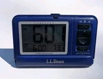Ll Bean Night Finder Iii Digital Travel Alarm Clock 0HRB6 Blue. Fixed Price $19.99.