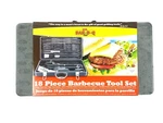 Mr. Bar-b-q 18 Piece Stainless Steel Barbecue Set With Storage Case 94056X Bbq. Fixed Price $37.35.