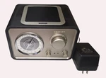 Crosley Solo CR3003A-BK Am/fm Radio Mid-century Black Tested. Fixed Price $34.99.