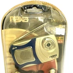Naxa NR-712 Am/fm Radio With Speaker & Ear Buds Blue. Fixed Price $13.66.