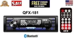 Qfx FX-181 Bluetooth Car Audio Stereo Am/fm Receiver-in Dash MP3 Player. Fixed Price $24.95.