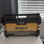 Dewalt DWST08810 Toughsystem Radio And Battery Charger - Yellow/black 235642. Fixed Price $187.50.