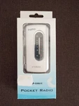 Vintage Sanyo RP-X4A Pocket Radio Fm/am Nos Unopened Brand New Rare Collectible. Fixed Price $89.00.