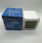 Glowing Led Color Changing Digital Snooze Alarm Clock. Fixed Price $9.99.