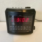 Vintage 7-4606BKB Digital Alarm Clock Radio Am/fm Tested & Working. Fixed Price $20.47.