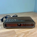 Vtg General Electric Alarm Clock Am/fm Radio 7-4612A Wood Grain Retro Works!. Fixed Price $39.99.