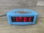 Equity (30007) Easy Set Small Black Alarm Clock W/ Snooze & Battery Backup. Fixed Price $8.49.