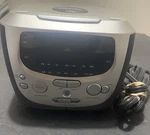 Magnavox Compact Disc Clock Radio Am/fm Model MCR230 Alarm Setting. Fixed Price $24.99.