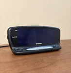 Sharp Digital Alarm Clock Snooze Dimmer Black Model SPC1221. Fixed Price $17.99.