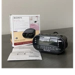Sony ICF-C318 Dream Machine Fm/am Clock Radio Dual Alarm Automatic Time Black. Fixed Price $39.99.