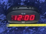 30024 Equity By Crosse Red Led Display Alarm Clock Usb Port Tested Working. Fixed Price $7.25.