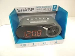 Sharp SPC547 Digital Alarm Clock W/ 2A Usb Charger, Red Led, Dimmer, Snooze. Fixed Price $21.95.
