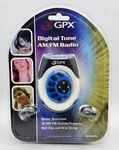 New Gpx Radio Digital Tune Am/fm Stereo Blue Water Resistant RDT4004BLU. Fixed Price $19.99.