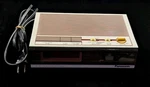 Vintage 80S Panasonic RC-6061 Fm-am Digital Alarm Clock Gum Pink Yellow Works. Fixed Price $44.95.