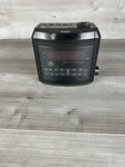 Rare Ge Radio Alarm Clock Am/fm Black Model No. 7-4606BKB Tested & Works. Fixed Price $24.99.