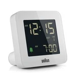 Braun Bc Dcf Wireless Alarm Clock Multiband White Digital Radio Controlled 67019. Fixed Price $59.45.