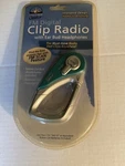 Innovage Outdoor Fm Digital Clip Radio W/ear Bud Headphones & Led Light Silver. Fixed Price $15.00.