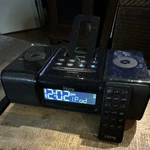 Ihome IP9 Ipod Dock Clock Radio Stereo Speaker System W/ Remote Alarm Black. Fixed Price $23.99.