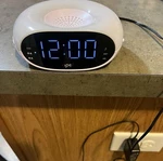 Capello CR10 Digital Alarm Clock With Am/fm Radio & Night Light. Fixed Price $12.00.