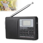 Portable 5 Band Fm/am/sw/lw/tv Radio Receiver Stereo Speaker Alarm Headphone. Fixed Price $16.48.