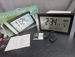Sharper Image Big-digit Atomic Clock With Wireless Caller (SN001) Video Demo!. Fixed Price $69.99.