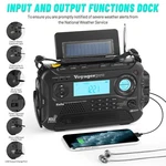 Used Kaito KA600 Solar Crank Noaa Weather Radio With Am Fm Shortwave. Fixed Price $49.99.