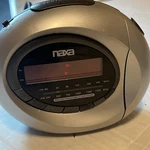 Naxa NRC-162 Projection Am/fm Radio Dual Alarm Clock. Fixed Price $29.99.
