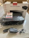 Aiwa Exos Home Speaker With Cd Player, Bluetooth, Fm Radio & Remote. Fixed Price $92.24.