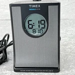 Vintage Timex T436B Indiglo Projection Alarm Clock Am/fm Radio Nature Sounds MP3. Fixed Price $15.00.