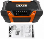 Ridgid 18V Hybrid Dual Speaker Jobsite Radio Tool Only New Open Box Audio. Fixed Price $127.99.
