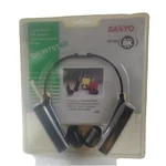 Vintage Sanyo RP90 Integrated Am/fm Radio HEADPHONES.1980'S New Factory Sealed.. Fixed Price $249.95.