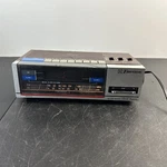 Vintage Emerson Am Fm Stereo Clock Radio Tested Works Model RED5677A. Fixed Price $25.00.